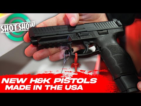 H&K New Lineup of NEW USA Pistols | VP9A1 (Compact & Full Size) & CC9 | SHOT Show 2025