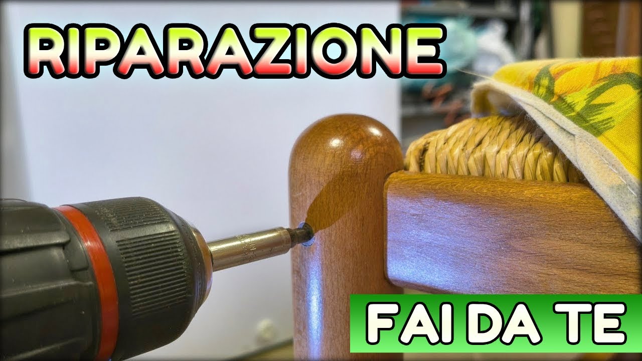 Ripariamo una sedia in casa senza spendere troppo!