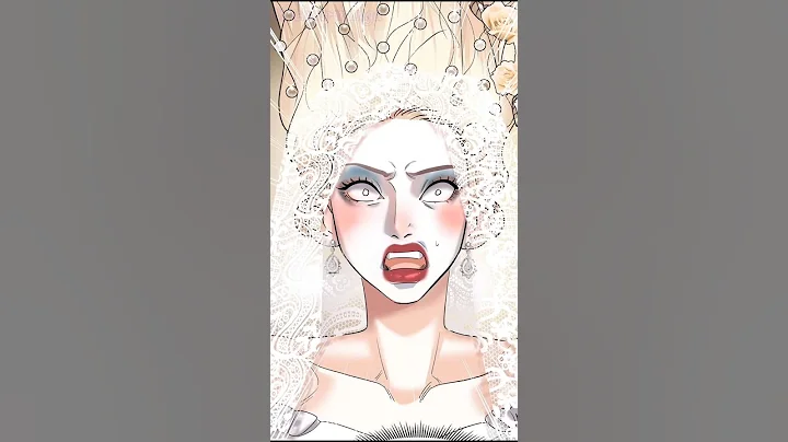 They messed up her wedding makeup 🤣🤣 #manhwa #manga #manhua #shorts