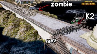 WOW!! can not avoid!! Zombie Defense!! [K2 vs zombie]