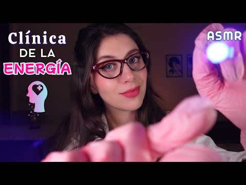 ASMR • Clínica de ELIMINACIÓN y RENOVACIÓN de energía! Roleplay