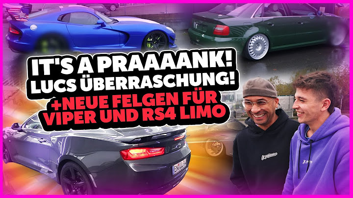 JP Performance - Luc's surprise! + New rims for Viper and RS4 Limo!