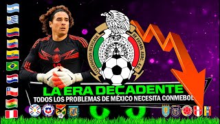 La Caída ABRUPTA de México vs Conmebol | ⚔️ Odisea del GIGANTE de la Concacaf