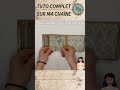  mini album dbutants  tuto complet sur ma chane shorts tutorial scrapbooking handmade