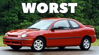 Top 9 WORST Cars of the 1990s