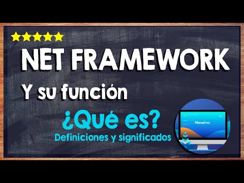 💻 ¿Qué es NET Framework, para qué sirve y qué programas la usan? 💻