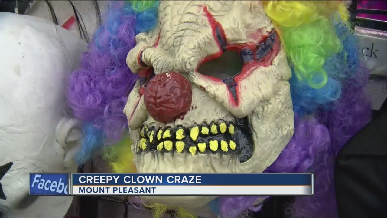 Scary clowns spotted in Racine County