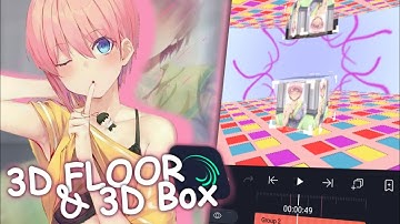 Advanced Transition 3D Floor & Cube Alight Motion Tutorial | AE Inspired