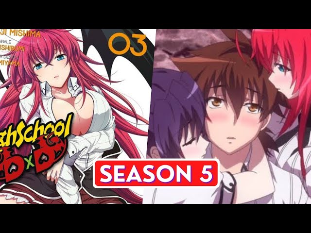 Anime Everyday on X: WOW!!! We Getting High School DxD Season 5 !!! 🔥   / X