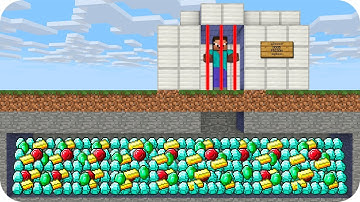 Minecraft NOOB vs PRO vs HACKER : NOOB GOT INTO PRISON WITH TREASURE CAVE UNDERGROUND / Animation