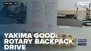 Yakima Good: Rotary Backpack Event