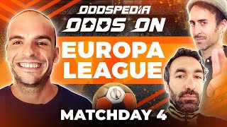 Europa League Predictions 2024/25 Matchday 4  | Best Football Betting Tips Today
