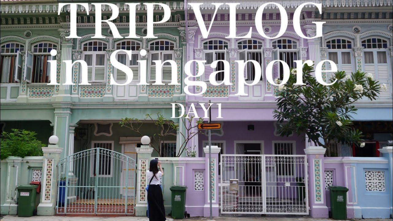 TRIPVLOG in シンガポール🇸🇬 DAY1
