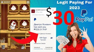 IDLE EGGS TYCOON PayPal Legit I receive my payout || PAYPAL LEGIT PAYING FOR 2023 screenshot 4