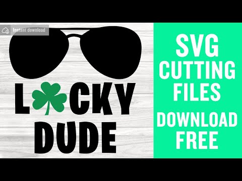 Lucky Dude Svg Free Cutting Files for Cricut Instant Download