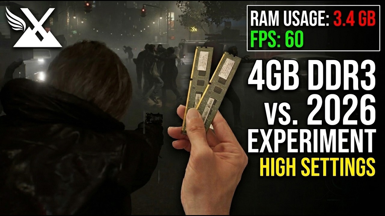 4GB of DDR3 Ram on MX linux VS AAA games in 2026 and Yes! it is ...