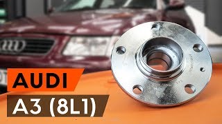 Ako vymeniť Lozisko kolesa na AUDI A3 (8L1) - video sprievodca