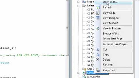 Creación de Servicios WCF y Asmx parte 2