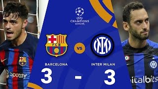 Barcelona vs Inter 3-3  Hіghlіghts & Goals 2022