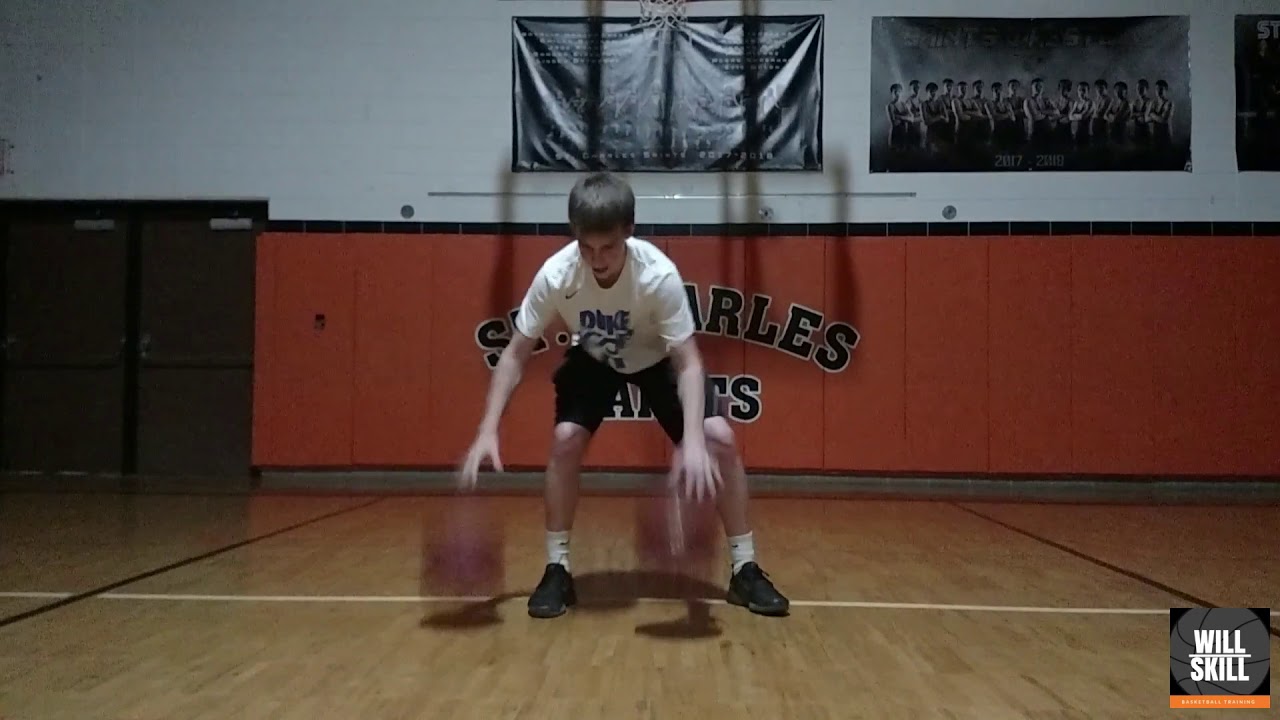 Stationary two ball dribbling drills YouTube