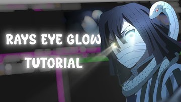 How To Make A Perfect Rays Eye Glow - After Effects Tutorial.