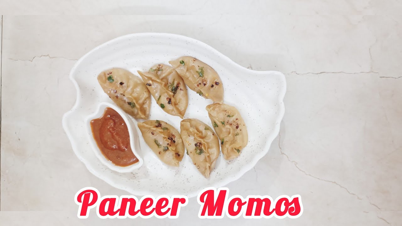 No-Maida Street-Style Paneer Momos Recipe || Paneer Dumplings || Trending Momos with chutney