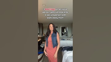 Red flags in anxious attachment! #anxiousattachment #redflags #relationshipadvice