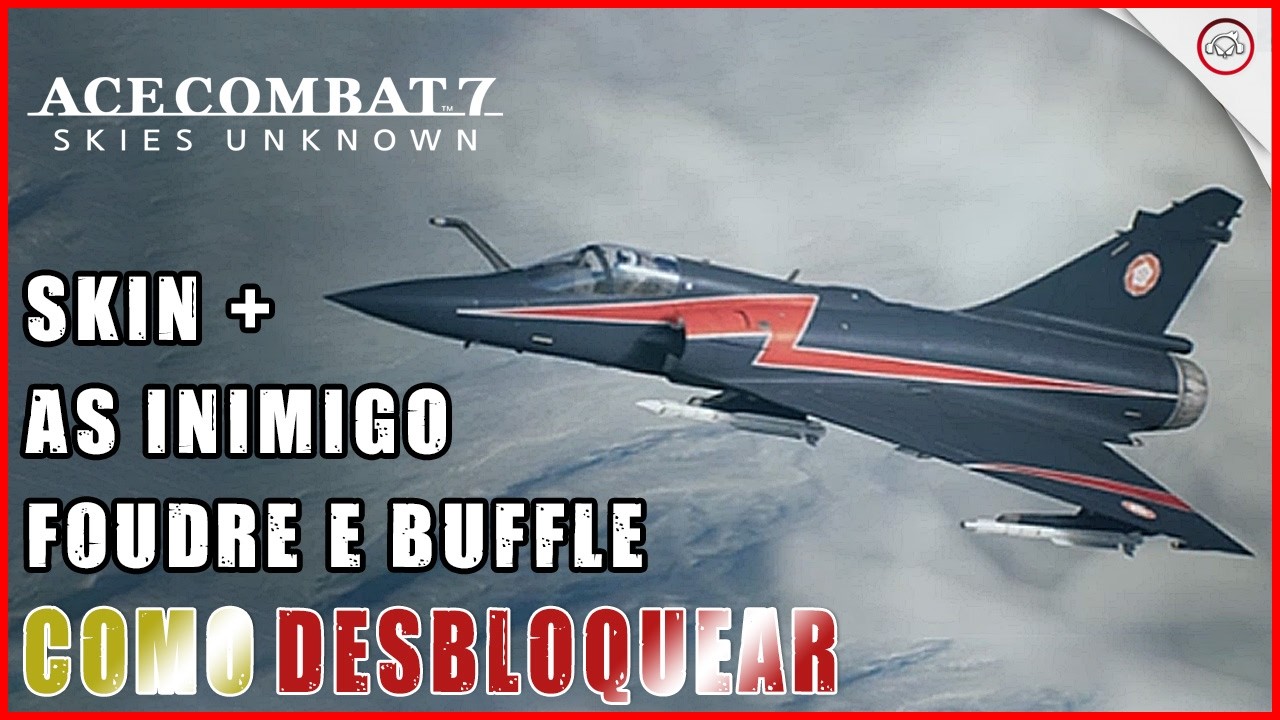 Miniatura do vídeo Ace Combat 7, Como desbloquear o Ás Inimigo e a Skins Su-34 Walrus/A-10 Buffle, 13-14-15/24