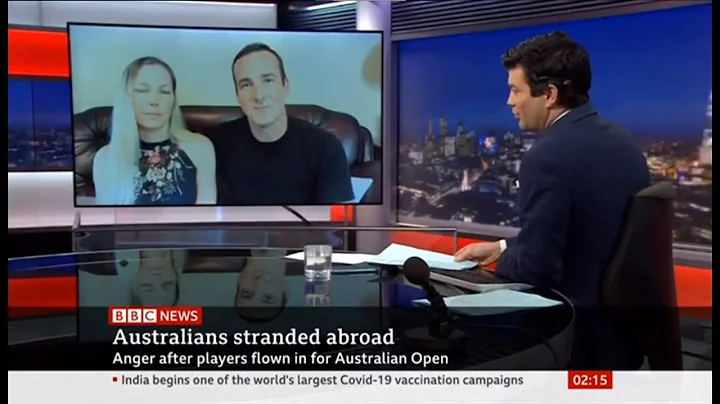 BBC News Channel 17/01/2021 David and Kate Jeffries