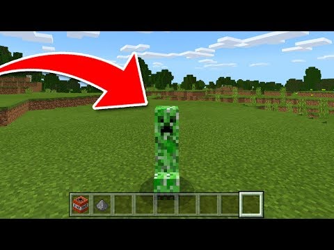 Come essere un Creeper in Minecraft Pocket Edition