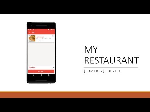 Android Development Tutorial - My Restaurant Part 13 Display Cart Item