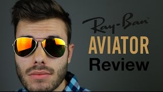 Ray-Ban Aviator Review(Ray-Ban RB3025 Aviators On Face Review ▻Buy here: http://amzn.to/1XWwmKh Subscribe Here: ..., 2016-06-03T20:00:01.000Z)