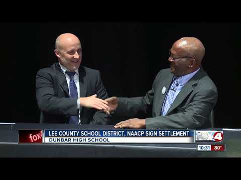 Lee County School District, NAACP sign settlement