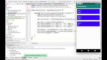 How to Pass Custom Data Class to RecyclerView Adapter in Kotlin Android