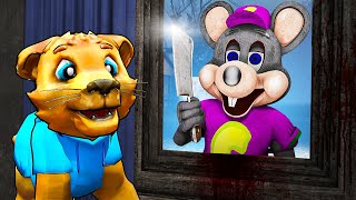 If You See CHUCK E CHEESE Outside Your House, RUN AWAY FAST!! (Garry's Mod Sandbox)