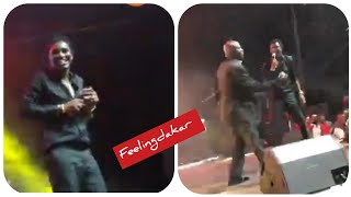 Mapenda Seck tout heureux rejoint son fils Wally Seck sur la scène des Dôme de Paris pour un duo