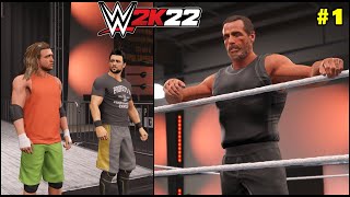 WWE 2K22 My Rise Mode - Training With HBK Begins #1