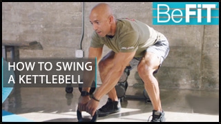 How to Swing a Kettlebell: BeFiT Trainer Open House- Adam Friedman