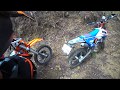 04　アタック林道　KTM250EXCTPI　AT81の力が見えた