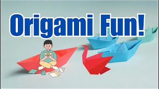 Origami Magic for Kids: Fold Your First Paper Crane! 🐦✨