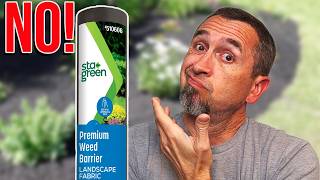 5 Reasons Landscaping Fabric Will RUIN Your Flower Beds