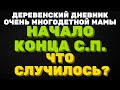 Начало конца Сергея Петровича \ ДЕРЕВЕНСКИЙ ДНЕВНИК очень многодетной мамы \ мать героиня