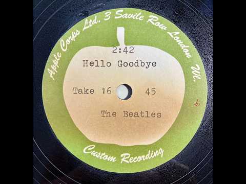 The Beatles / Hello Goodbye tk16 /reprica - YouTube