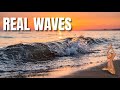 Real Wave Sounds at Sunrise – 3 Minutes | Mediterranean Sea | No AI, No Loops, No Music