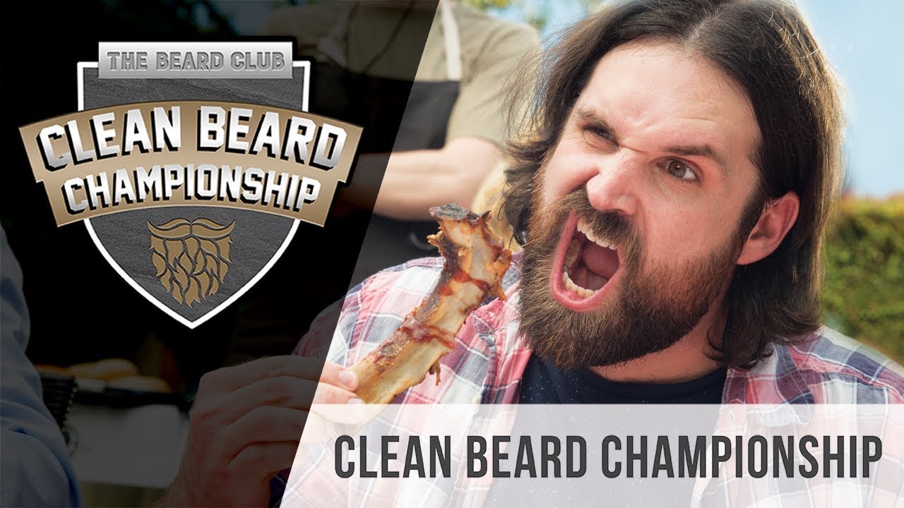 BEARD vs FOOD The Clean Beard Championship The Beard Club YouTube