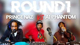 Prince Naz  vs A1 Phantom : Round 1 ||  Takeover Bars Battle League