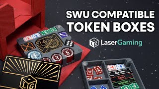 Star Wars Unlimited Compatible Token Storage Organiser Box for LaserGaming Tokens