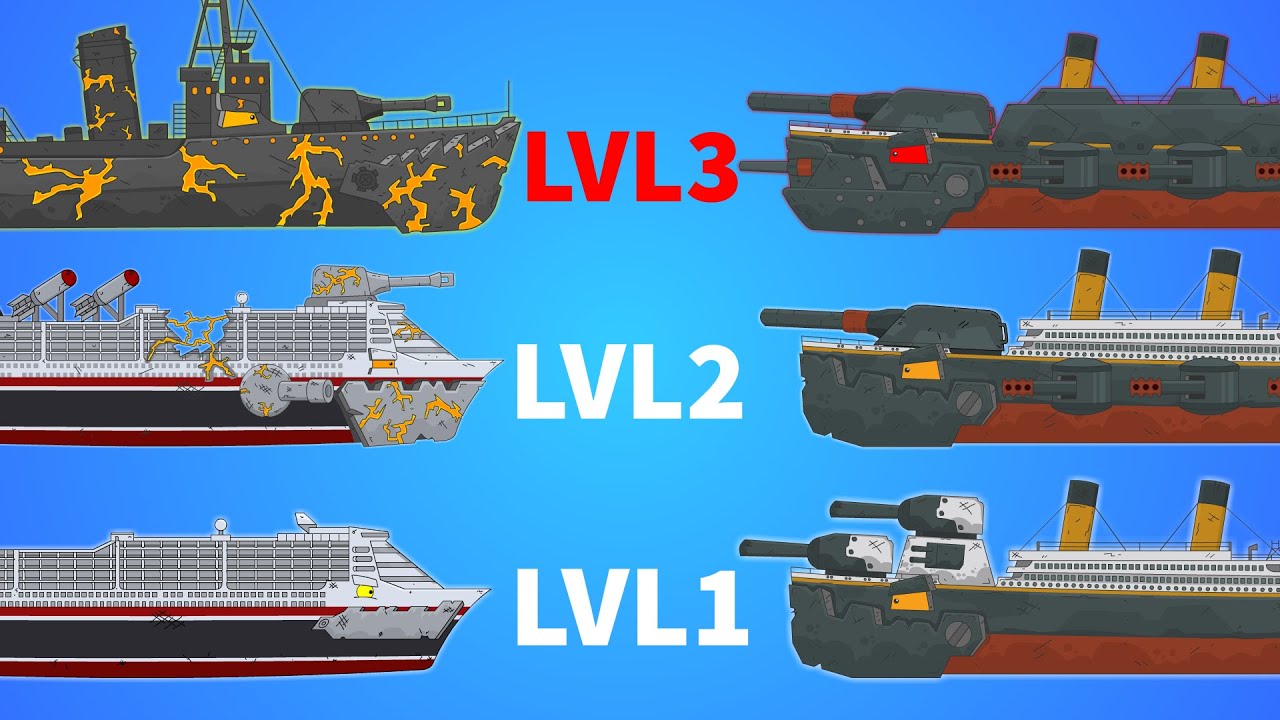 TITANIC POSEIDON Level Up - FULL ANIMATION