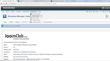 Vertical Tabbed Slideshow Joomla Module