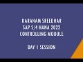 Karanam sreedhar  sap s4 hana 2022  co discussion demo  session  present 6 th batch training